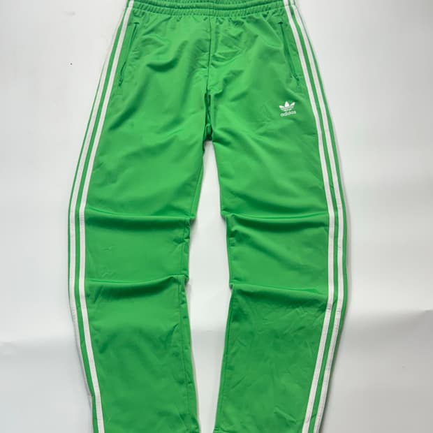 아디다스 삼선 연두콩 베켄바우어 트랙팬츠 져지 바지
