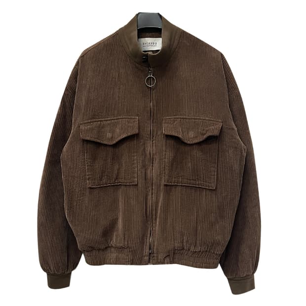 엔칸토 오버핏 코듀로이 플라이트 점퍼 FREE