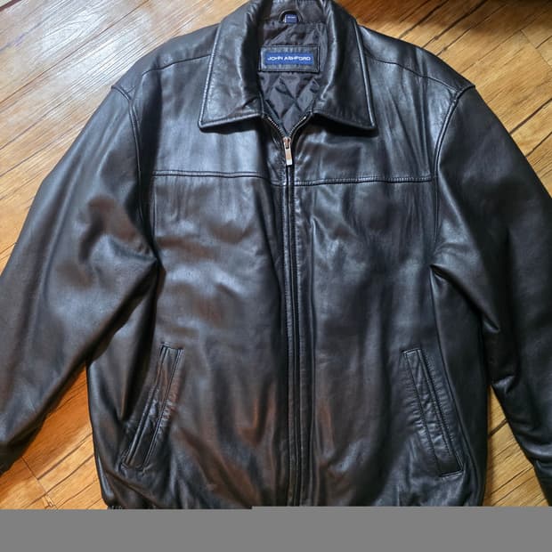 존 애쉬포드양가죽 자켓