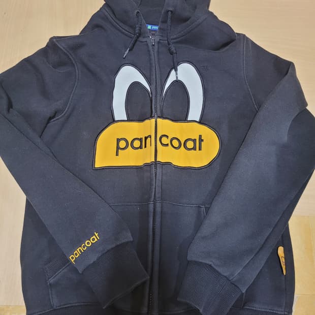 팬콧 빅로고 후드집업 팬코트 Pancoat