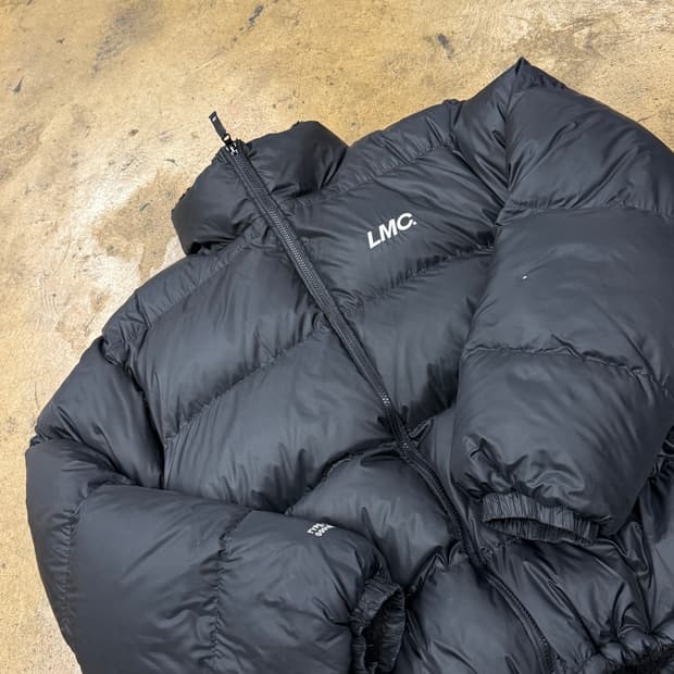 [정품/L] LMC 블랙 양면 패딩 점퍼 b18
