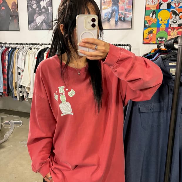 빈티지 롱슬리브