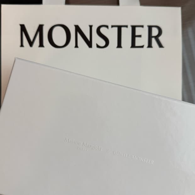 젠틀 몬스터 x 메종 마르지엘라 MM207 블랙 그레이