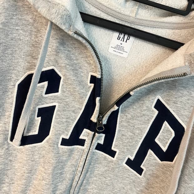 갭 GAP 후드집업 그레이 (M size) 