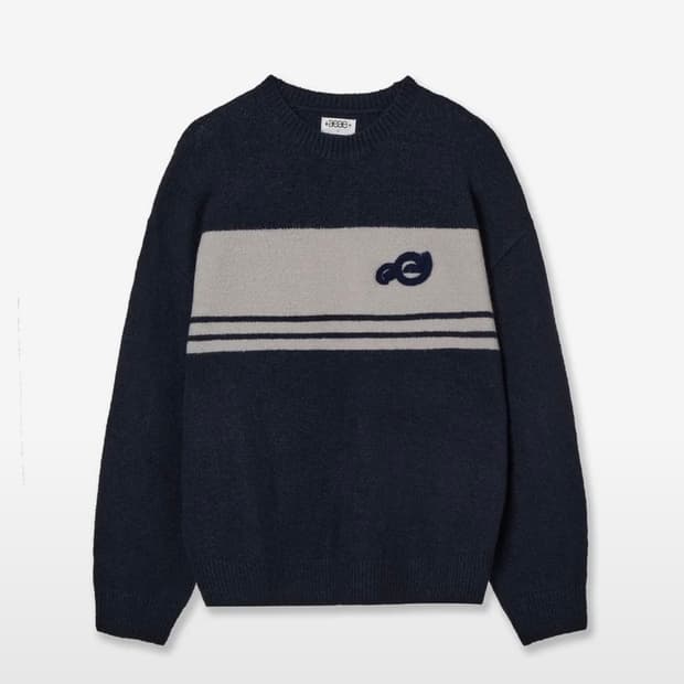 aeae 네이비 니트