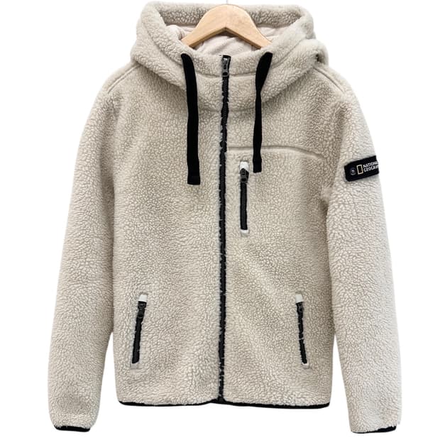 내셔널지오그래픽 플리스 아이보리 (S)