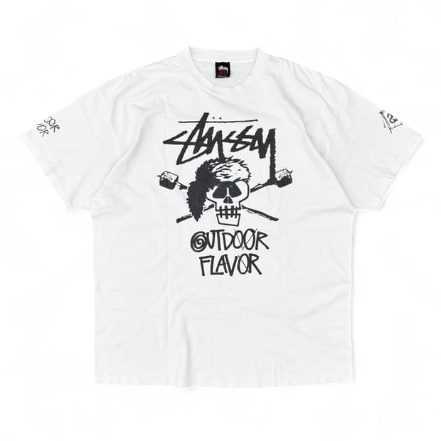 00's 스투시 Outdoor Flavor 티셔츠