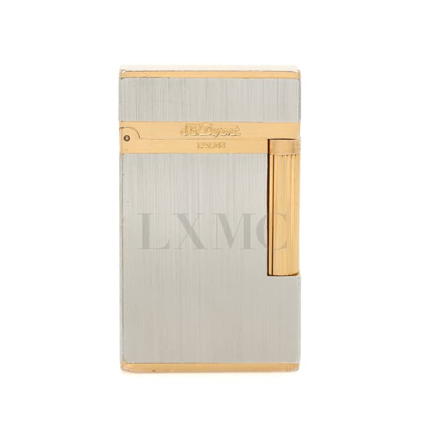 듀퐁 콤비 라이터 16841 스틸 골드 라이타 