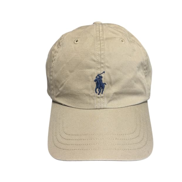 폴로 랄프로렌 코튼 베이지 볼캡