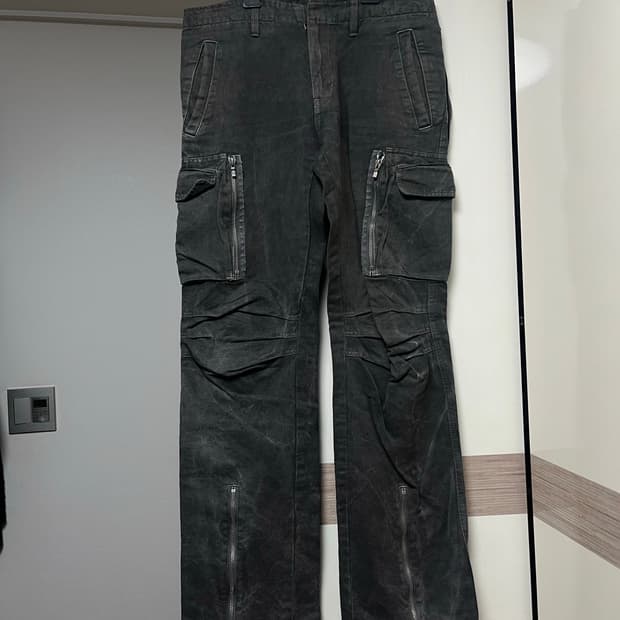 Wjk  junhasimoto flare cargo pants