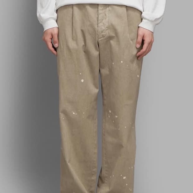 오라리 26SS 라이트 치노 베이지 새상품