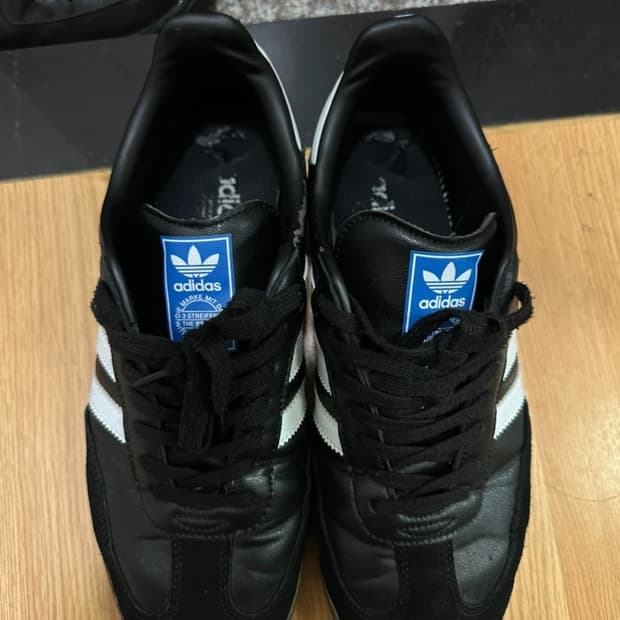 (할인) 아디다스 삼바 블랙 275