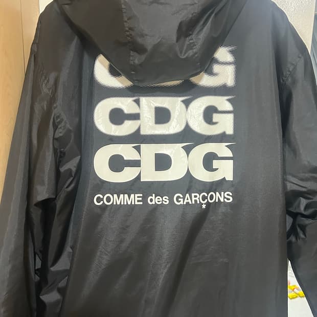 CDG 꼼데가르송 롱 돕바 패딩