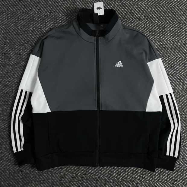 아디다스 신형 에어로레디 배색 트랙탑 자켓o 3696