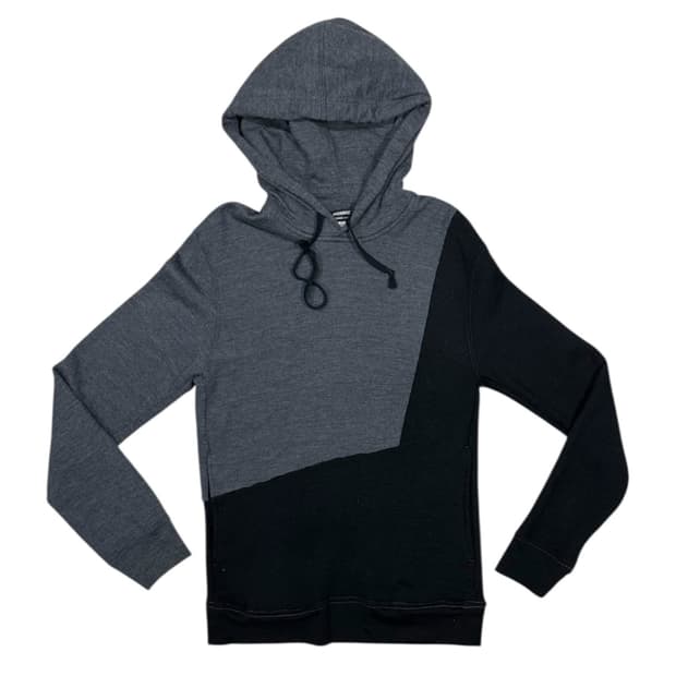 2021 꼼데가르송 해체주의 울 후드티 스웨터