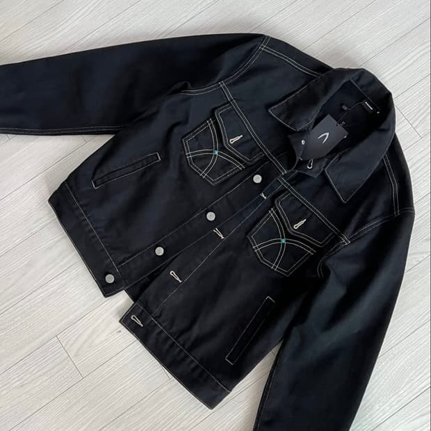 아캄 웨스턴 스터드 데님자켓 2사이즈