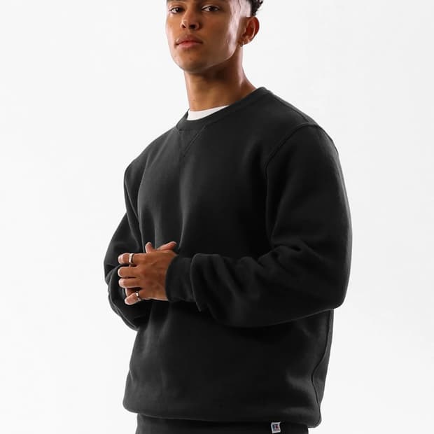 러셀 맨투맨 블랙 (S)