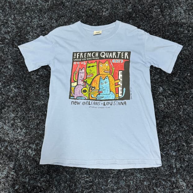 00‘s French Quarter CAT’S t-shirt