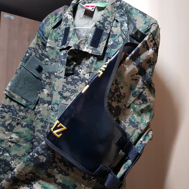 S-R /미군 USA 프로퍼/유엔사 경비대대 전투복상의/414-MP100