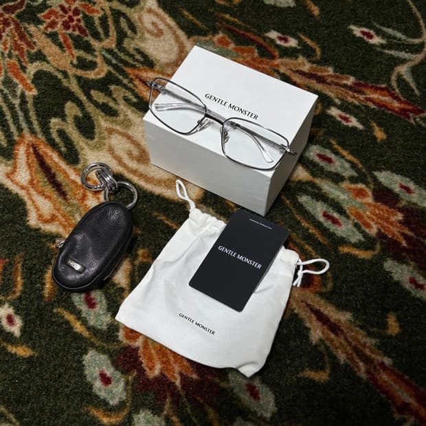 Gentle Monster Tarx 02 Silver Clear