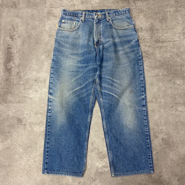 90s Polo Jeans Flag Embroidery 데님 팬츠