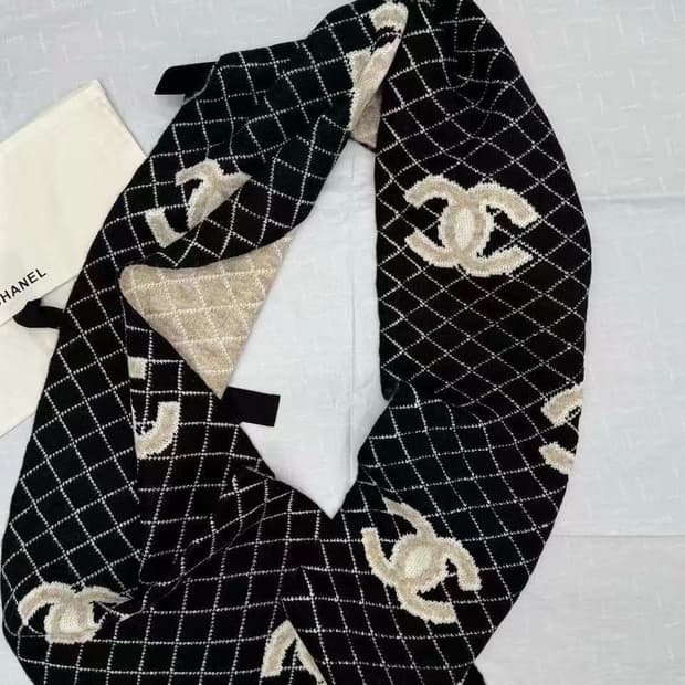 (새상품)샤넬리버시블양면머플러