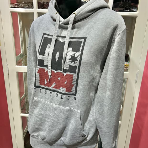 DC shoes big logo hoodie DC 슈즈 빅로고 후드티