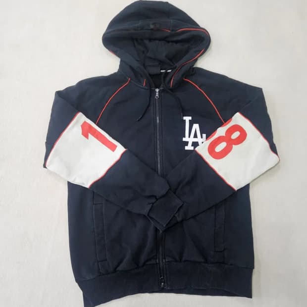 100 MLB 다저스로고 후드집업 0303Y