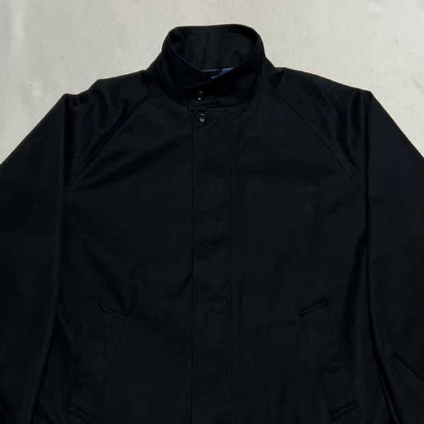 L 나나미카 고어텍스 블랙 코튼 자켓