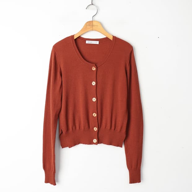 44/씨바이 끌로에 크롭 니트 가디건