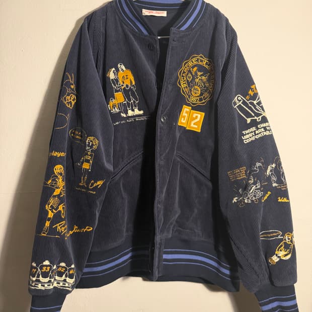 사무엘 젤리그 코듀로이 봄버 xl