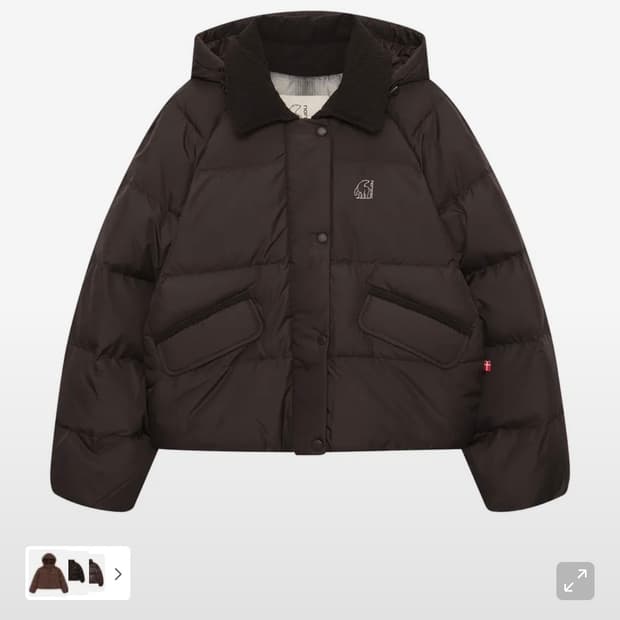 노르디스크 올보르 크리스탈다운 후디 점퍼