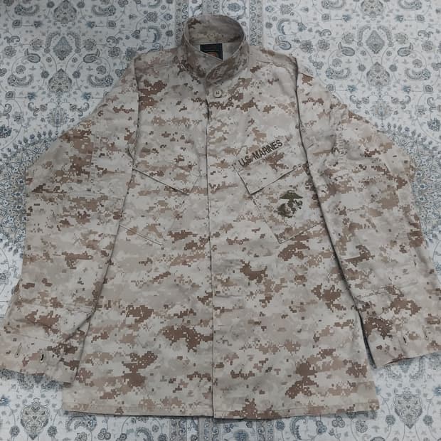 USMC 미해병대 데저트 마펫 셔츠 M (105)