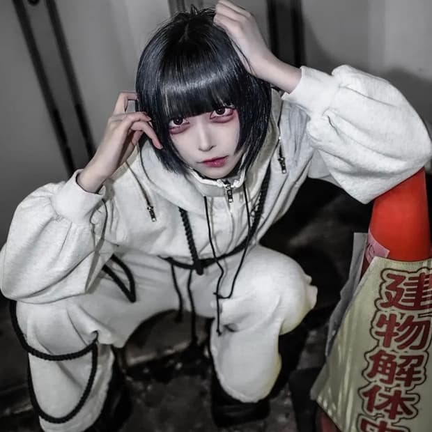 Kry clothing set up 셋업 펑크 지뢰계 빈티지 중성계