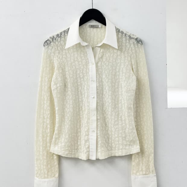 Marella 레이스 셔츠