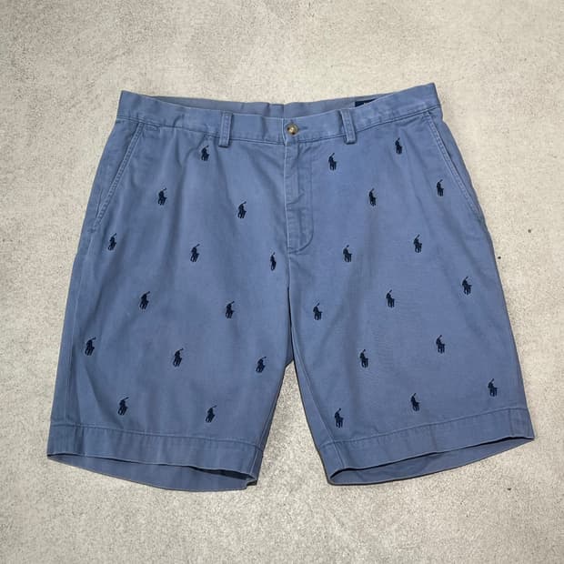 폴로 랄프로렌 멀티자수 하프팬츠 s10777