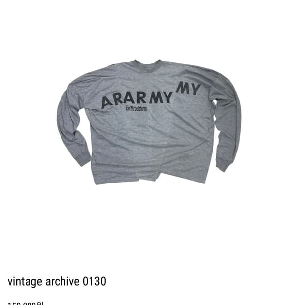 아인윌베스텀 army 롱슬리브