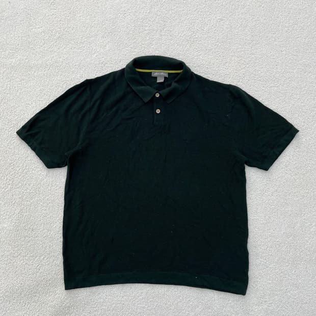 XL 에디바우어 카라 반팔 티셔츠 0304M