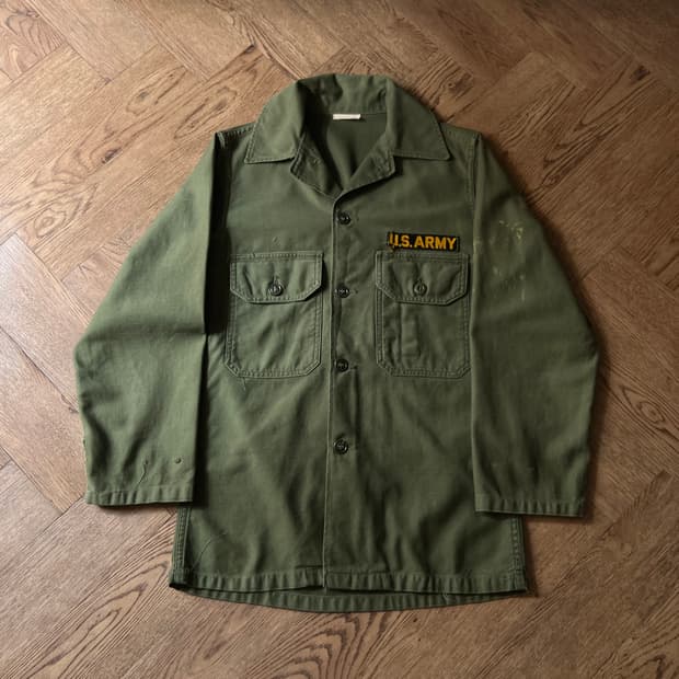 [S]60's 오리지널 U.S ARMY OG-107 밀리터리 셔츠