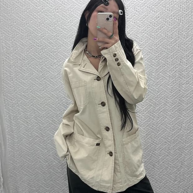 폴로 랄프로렌 진스 베이직 하프코트 맥코트 자켓 L C07012