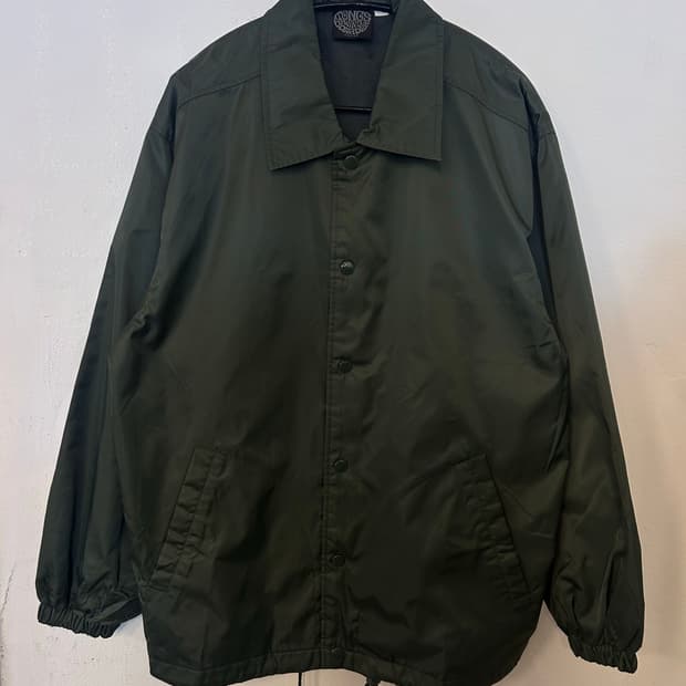 통스 보드샵 카키 코치 자켓 M