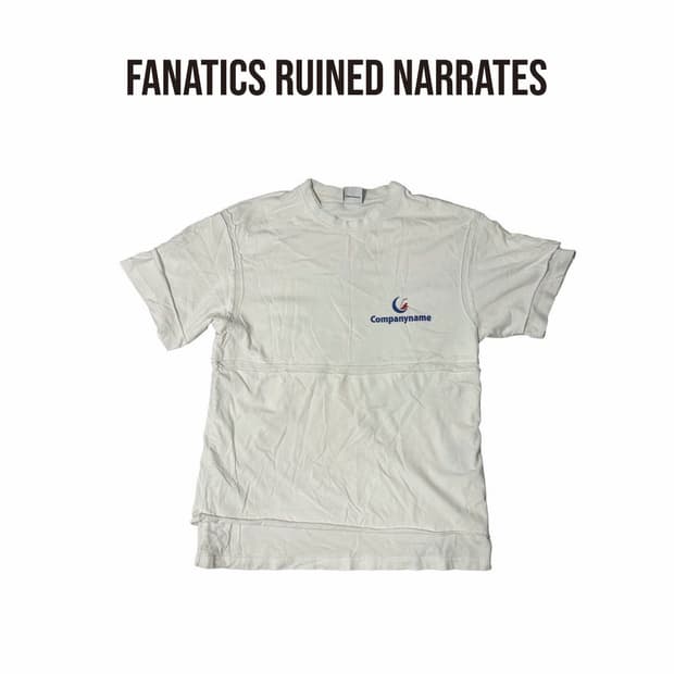 [L]베트멍 19ss Companyname 레이어드 반팔 티셔츠