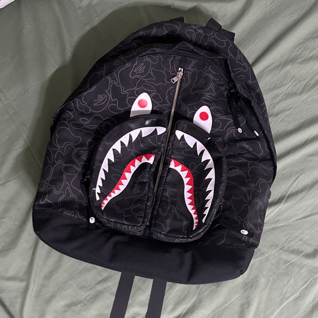 Bape 베이프 샤크 백팩 가방 