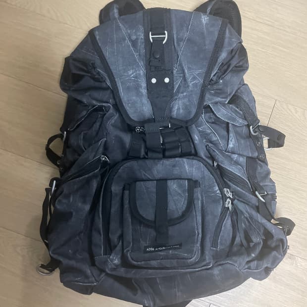 앤더슨벨 베를린 백팩 블랙데님