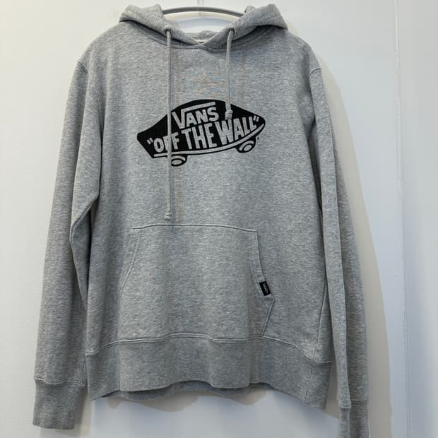 M) 반스 스케이트 그레이 후드 티셔츠