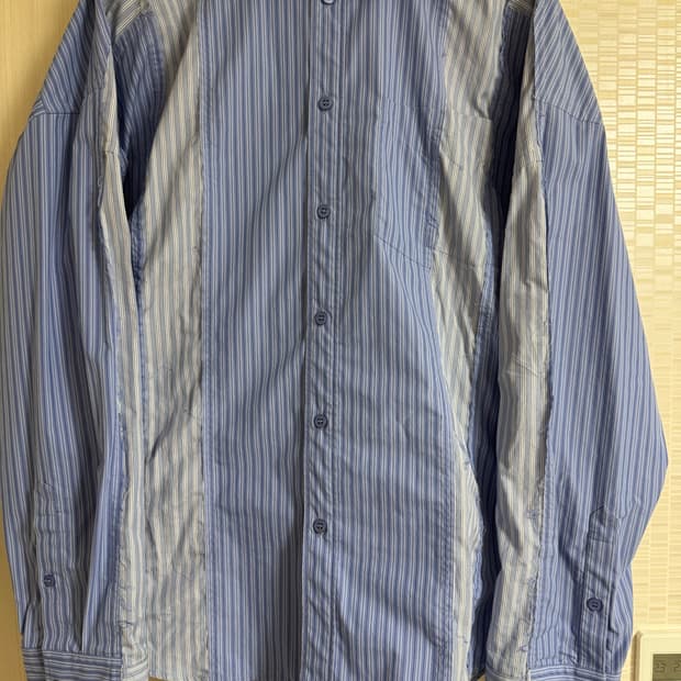 [2] 발렌시아가 DIY 오버사이즈 셔츠 라이트블루