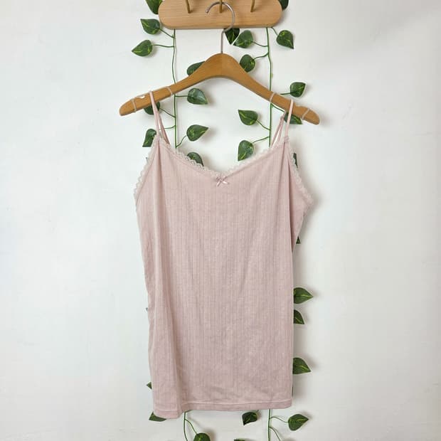 핑크 슬리브리스