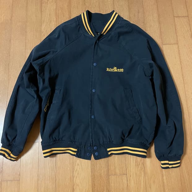 블랙아웃 팀자켓 네이비 s 사이즈