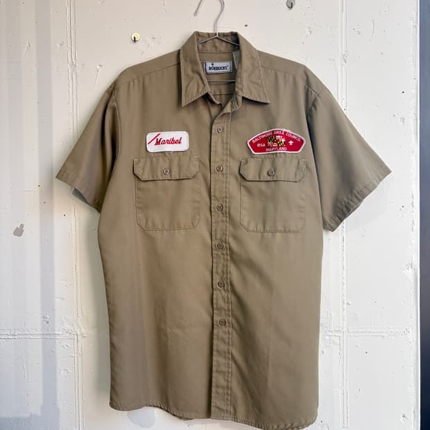 80's ROEBUCKS short sleeve shirt