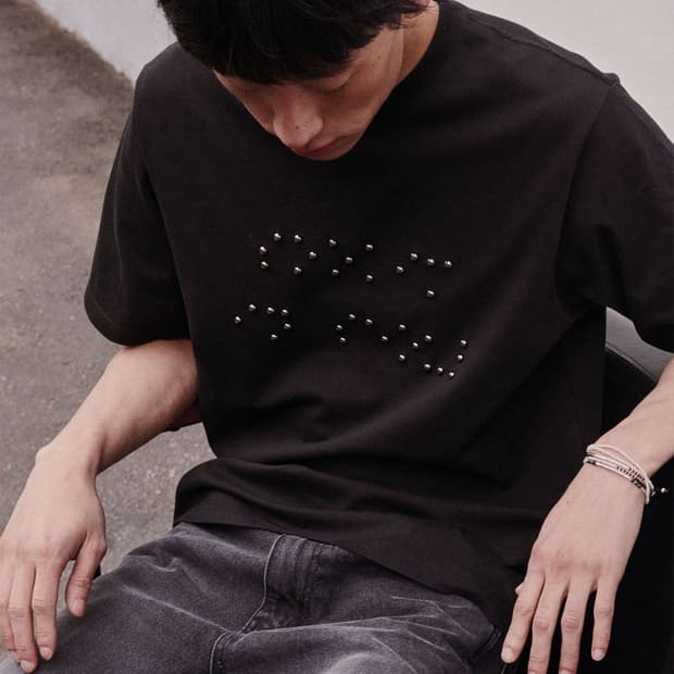 수킴 SOOKIM BRAILLE TSHIRT BLACK 반팔 티셔츠